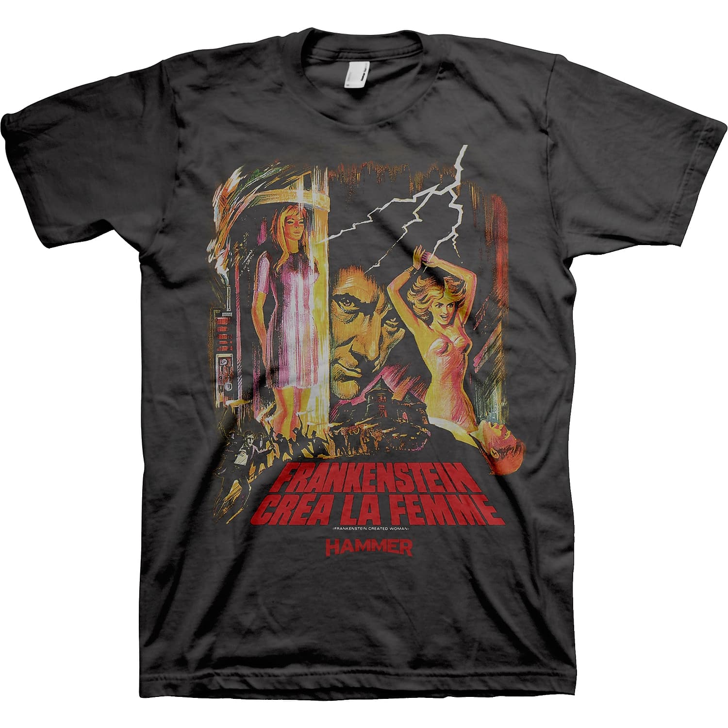 Frankenstein Crea La Femme T-shirt Hoodie, Sweatshirt | CoreVibeTees.com