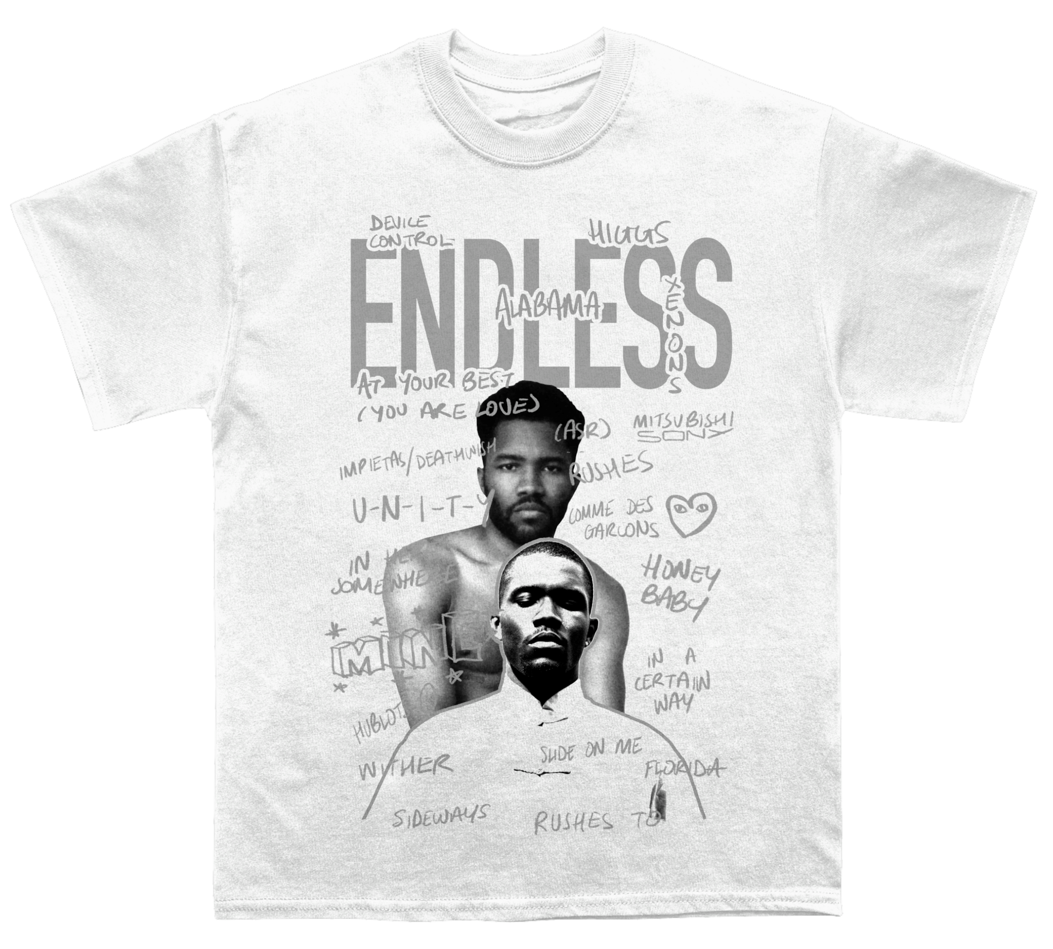 Frank Ocean "Endless" Sketchbook TEE Hoodie, Sweatshirt | CoreVibeTees.com (Image 2)
