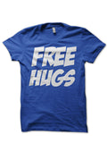 Free Hugs Blue Tee Hoodie, Sweatshirt | CoreVibeTees.com