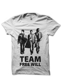 Team Free Will White T-Shirt Hoodie, Sweatshirt | CoreVibeTees.com
