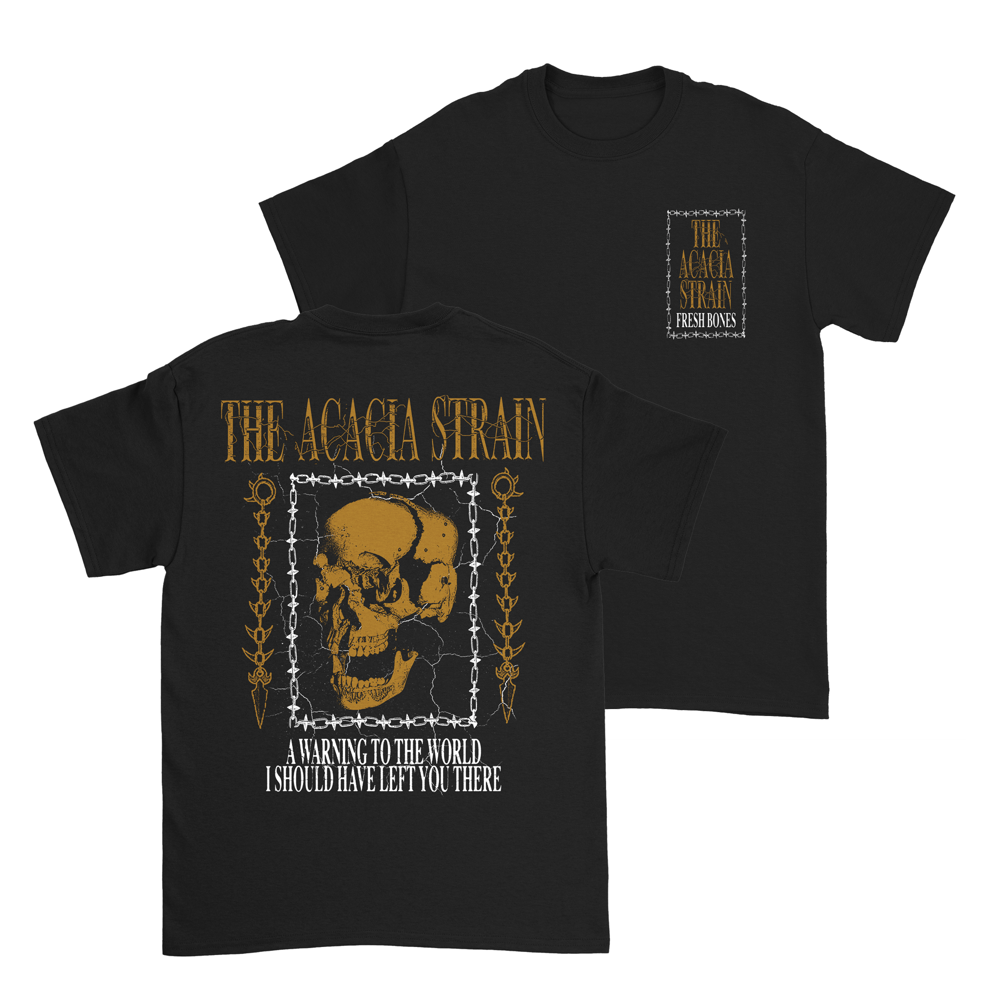 The Acacia Strain - Fresh Bones T-Shirt Hoodie, Sweatshirt | CoreVibeTees.com (Image 1)