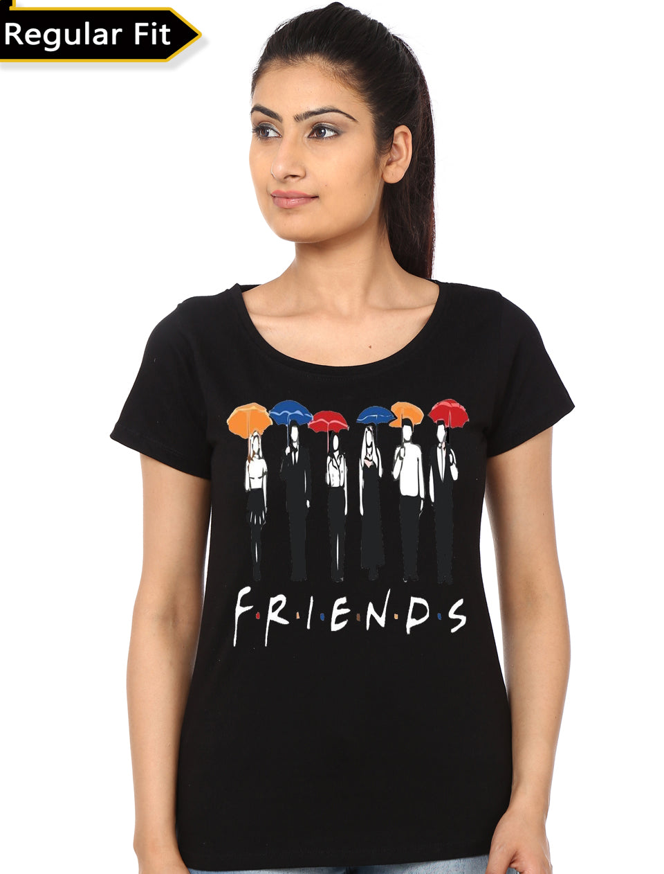 Friends Girls Black T-Shirt Style001 Hoodie, Sweatshirt | CoreVibeTees.com