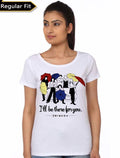 Friends I Will Be There For You White Girls T-Shirt Hoodie, Sweatshirt | CoreVibeTees.com
