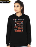Friends Girls Black Hoodie Style001 T-Shirts, Sweatshirt | CoreVibeTees.com