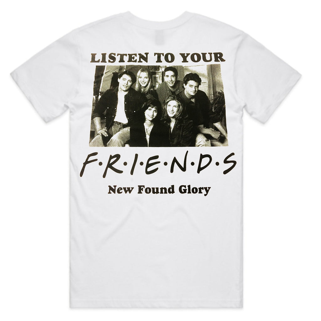 f.r.i.e.n.d.s. T-Shirt (White) Hoodie, Sweatshirt | CoreVibeTees.com (Image 2)