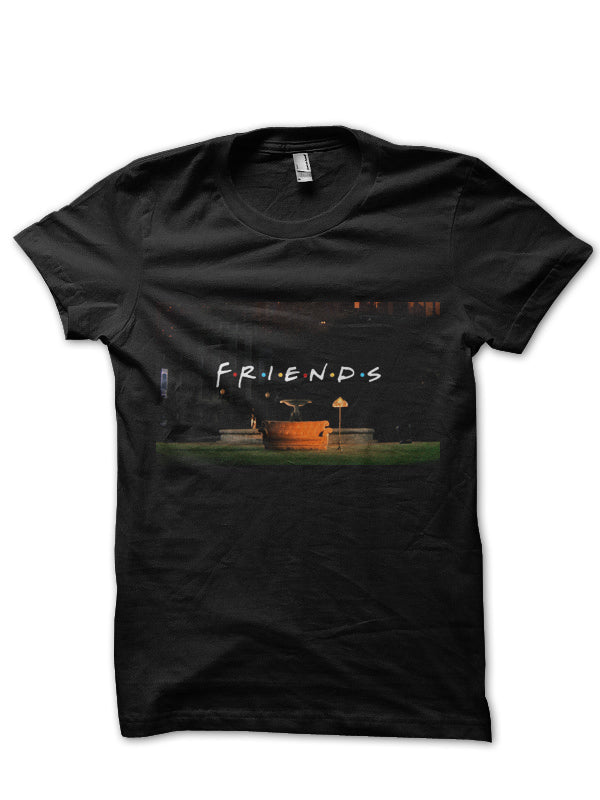 Friends Black Tee Hoodie, Sweatshirt | CoreVibeTees.com