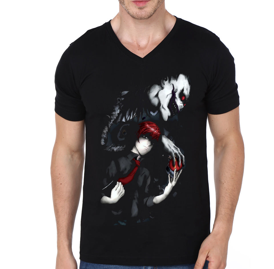 Death Note Black V Neck Tee Hoodie, Sweatshirt | CoreVibeTees.com