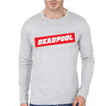 Deadpool Grey Full Sleeve Tee Style001 Hoodie, Sweatshirt | CoreVibeTees.com