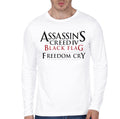 Assassins Creed White Full Sleeve Tee Hoodie, Sweatshirt | CoreVibeTees.com