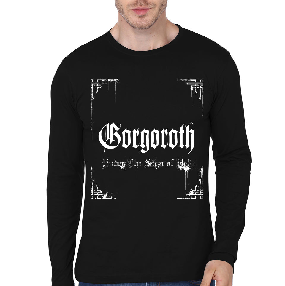 Corgoroth Black Full Sleeve Tee Hoodie, Sweatshirt | CoreVibeTees.com