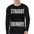 Straight Outta Chernobyl Black Full Sleeve T-Shirt Hoodie, Sweatshirt | CoreVibeTees.com
