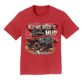 FloGrown Mud Truck Youth Tee Hoodie, Sweatshirt | CoreVibeTees.com