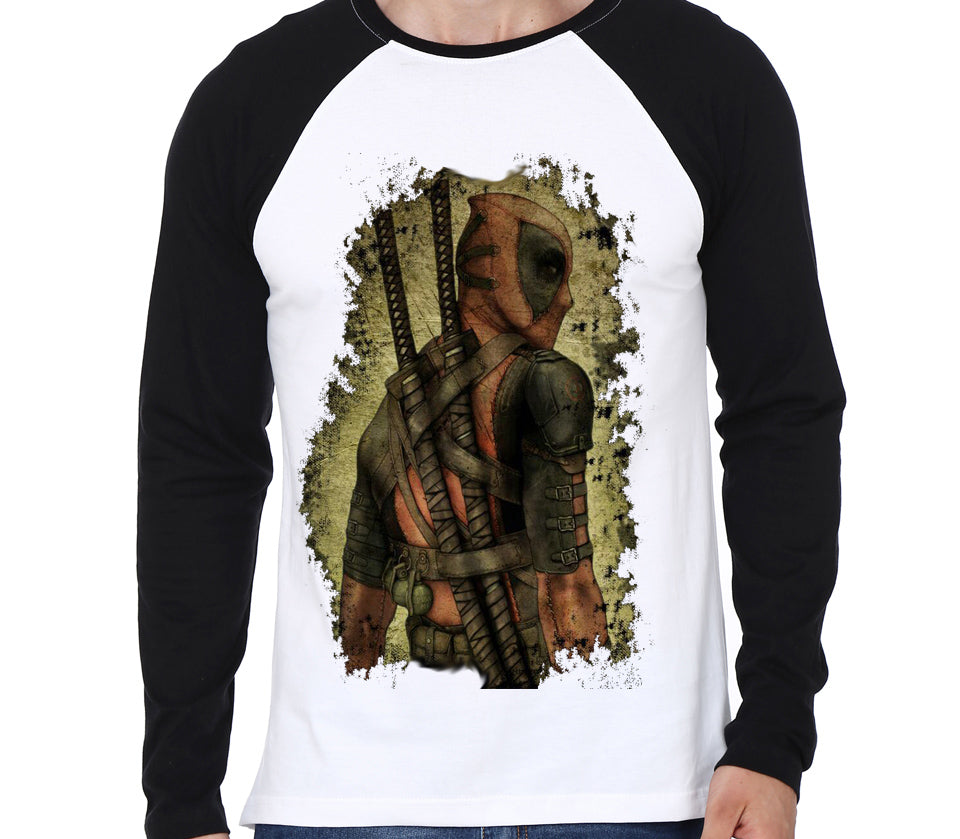 Deadpool Raglan Tee Hoodie, Sweatshirt | CoreVibeTees.com