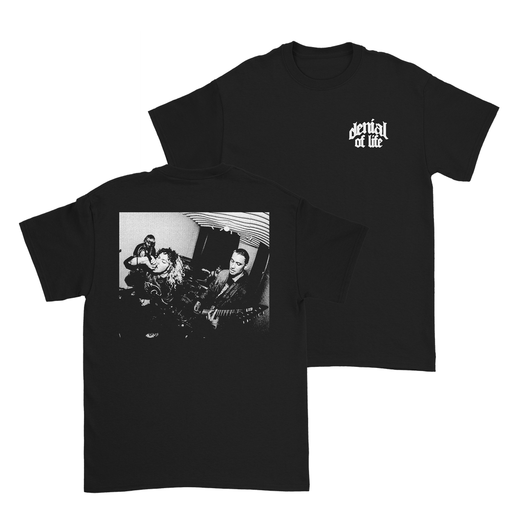Denial of Life - Logo Pocket T-Shirt Hoodie, Sweatshirt | CoreVibeTees.com (Image 1)