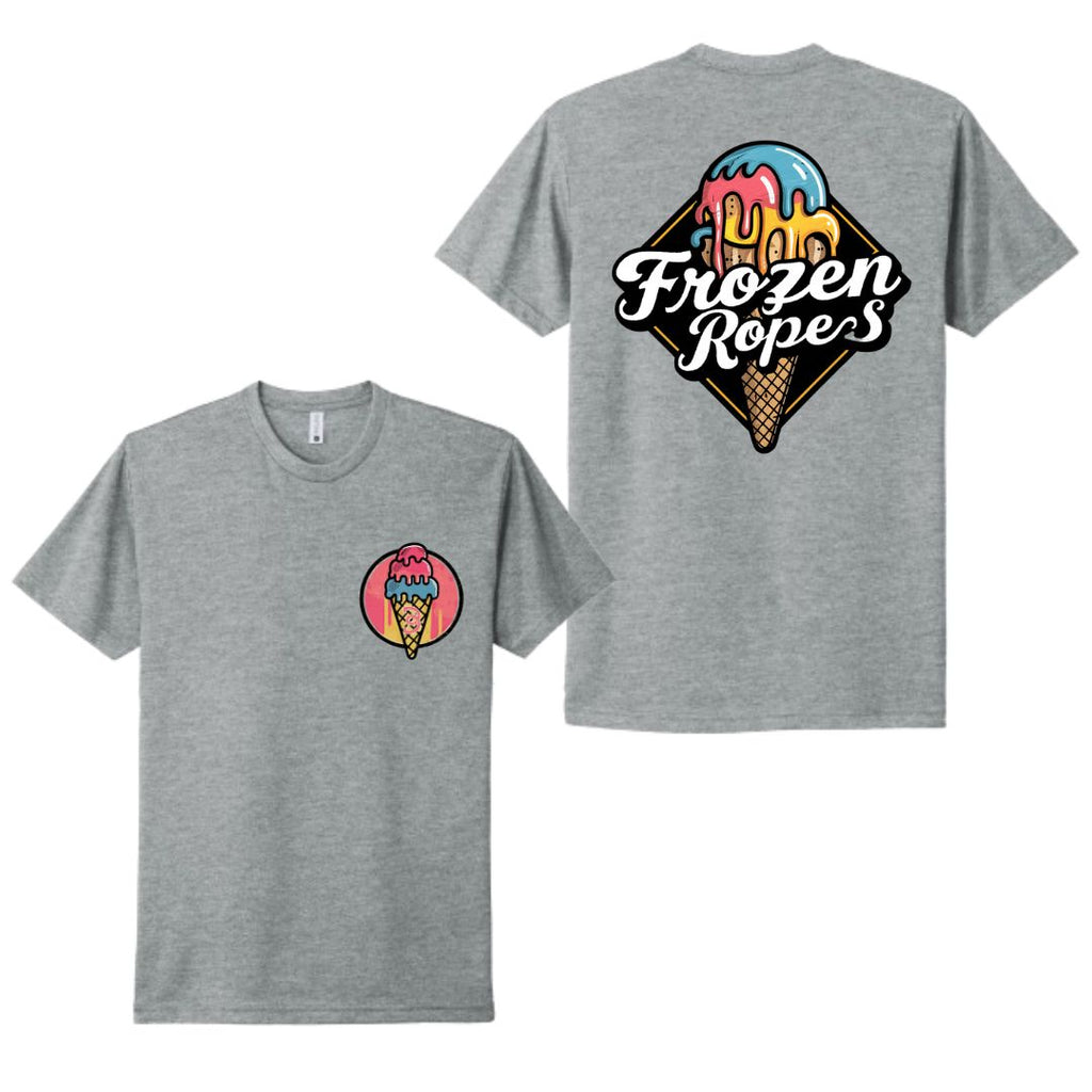 BatWrapz Frozen Ropes Youth Tee - Heather Gray Hoodie, Sweatshirt | CoreVibeTees.com (Image 1)