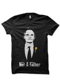 Not-A-Father Black T-Shirt Hoodie, Sweatshirt | CoreVibeTees.com