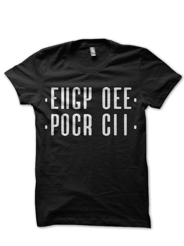 EIIGY OEE POCR CII (Fuck Off) Black T-Shirt Hoodie, Sweatshirt | CoreVibeTees.com