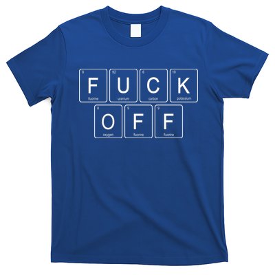 Fuck Off Periodic Table Funny Offensive T-Shirt Hoodie, Sweatshirt | CoreVibeTees.com