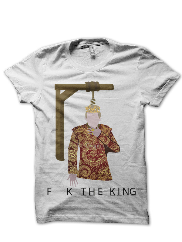 F_ _K The King White Tee Hoodie, Sweatshirt | CoreVibeTees.com