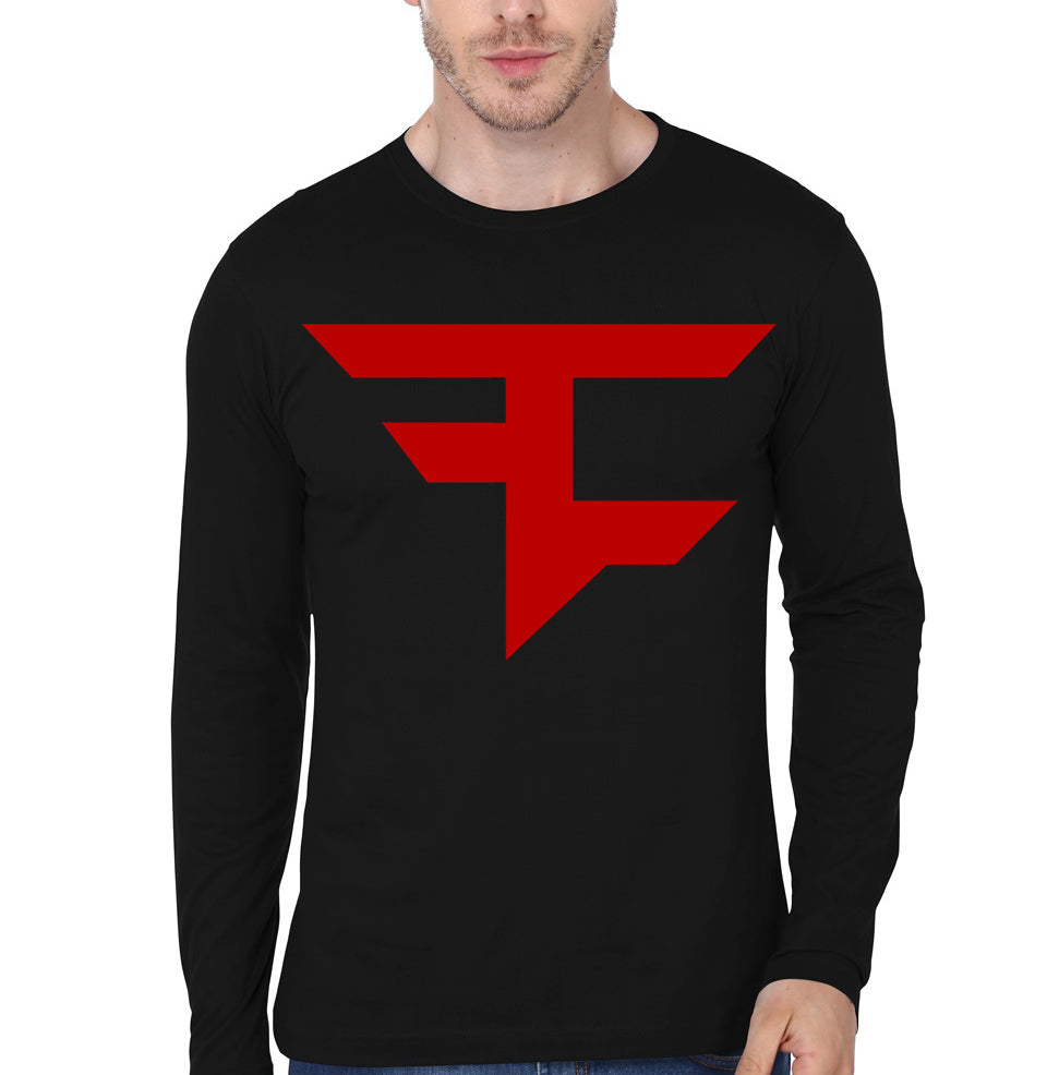 Faze Logo Black Full Sleeve T-Shirt Hoodie, Sweatshirt | CoreVibeTees.com