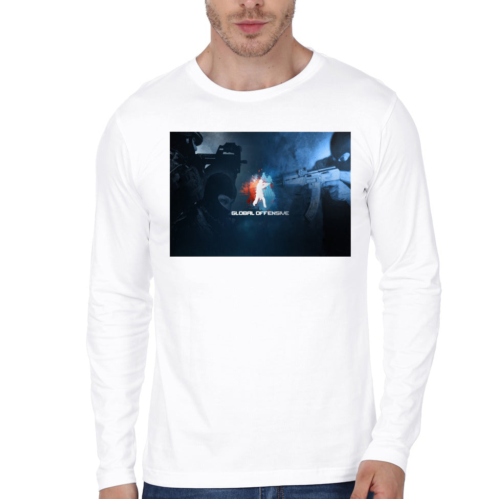 CS GO â€“ Counter Strike Full Sleeve T-Shirt Hoodie, Sweatshirt | CoreVibeTees.com