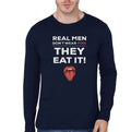 Real Men Donâ€™t Wear Pink Full Sleeve T-Shirt Hoodie, Sweatshirt | CoreVibeTees.com