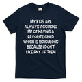 Funny Favorite Child Dad Quote T-Shirt Hoodie, Sweatshirt | CoreVibeTees.com