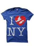 Ghost Buster Royal Blue Tee Hoodie, Sweatshirt | CoreVibeTees.com