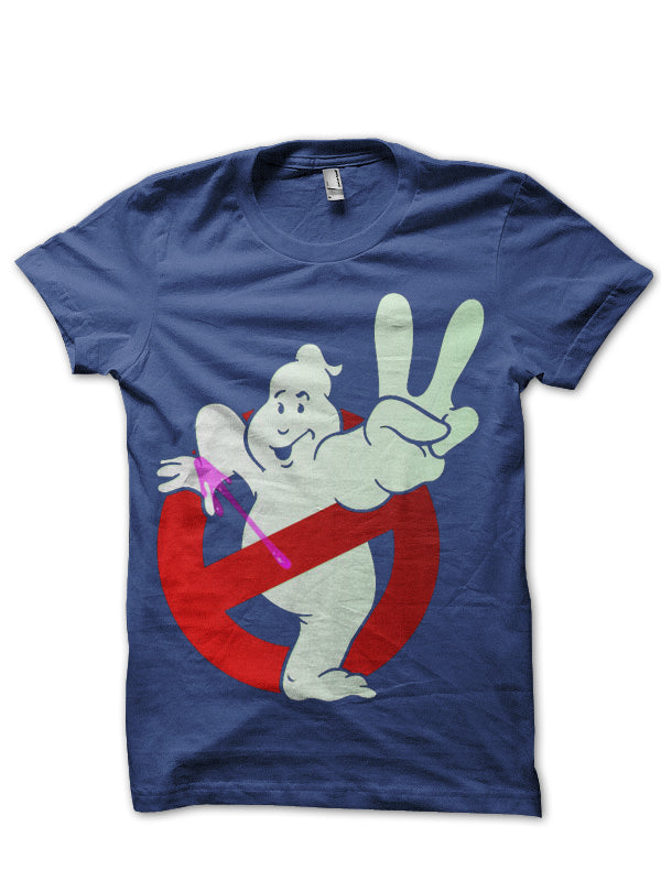 Ghost Buster Navy Blue Tee Hoodie, Sweatshirt | CoreVibeTees.com