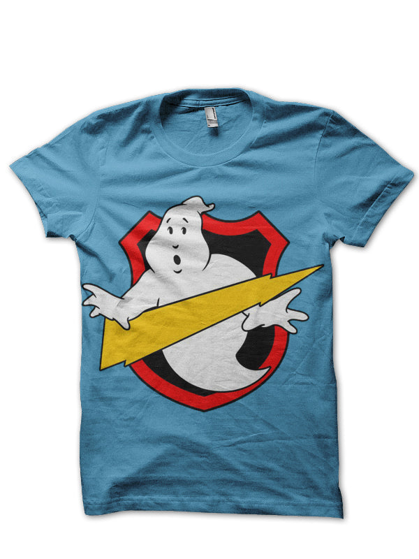 Ghost Buster Light Blue Tee Hoodie, Sweatshirt | CoreVibeTees.com
