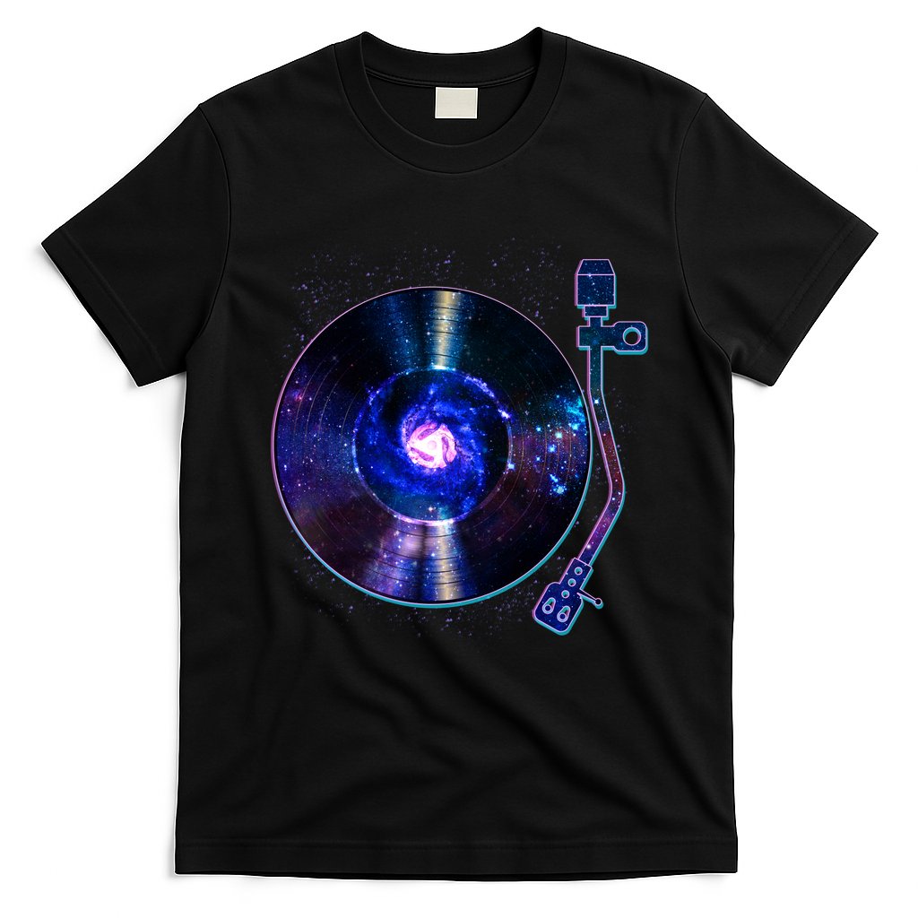Galaxy Record T-Shirt Hoodie, Sweatshirt | CoreVibeTees.com