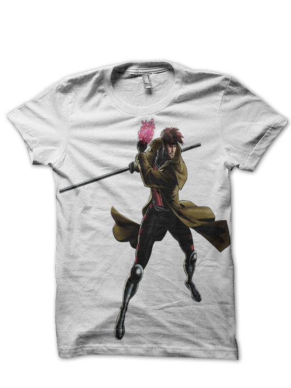 Gambit White Tee Style001 Hoodie, Sweatshirt | CoreVibeTees.com