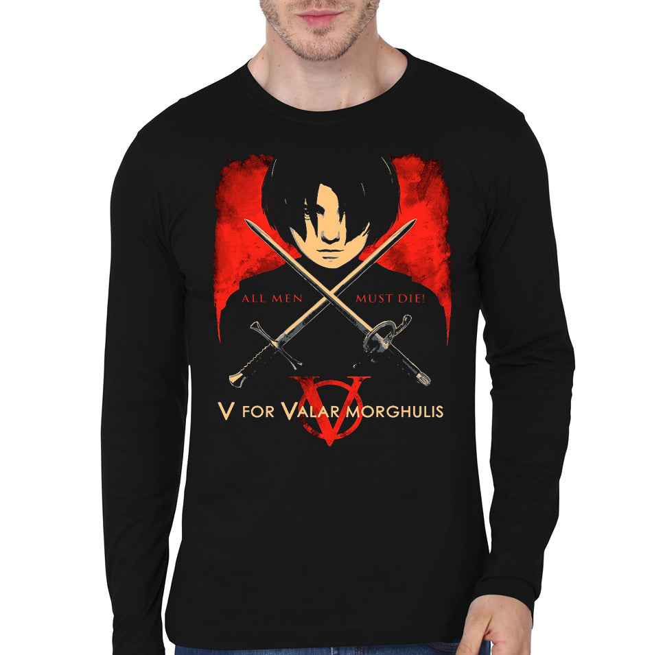 Game Of Anarchy Black Full Sleeve Tee Hoodie, Sweatshirt | CoreVibeTees.com