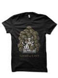 Game Of Cats Black Half Sleeve T-Shirt Hoodie, Sweatshirt | CoreVibeTees.com