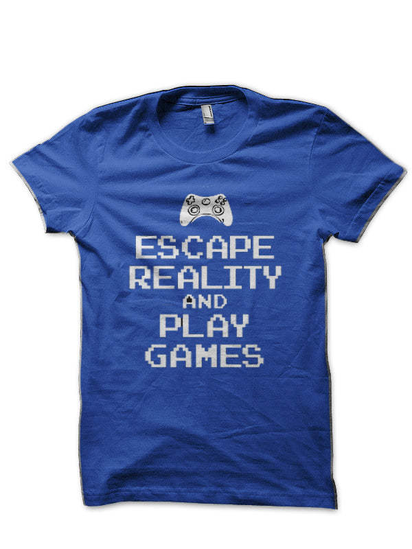 Escape Reality And Play Video games T-Shirt Hoodie, Sweatshirt | CoreVibeTees.com