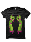 Zombie Hands Black T-Shirt Hoodie, Sweatshirt | CoreVibeTees.com