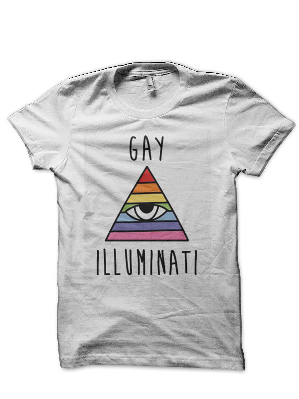 Gay Illuminati Half Sleeve T-Shirt Hoodie, Sweatshirt | CoreVibeTees.com