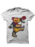 Grateful Dead Bear White T-Shirt Hoodie, Sweatshirt | CoreVibeTees.com