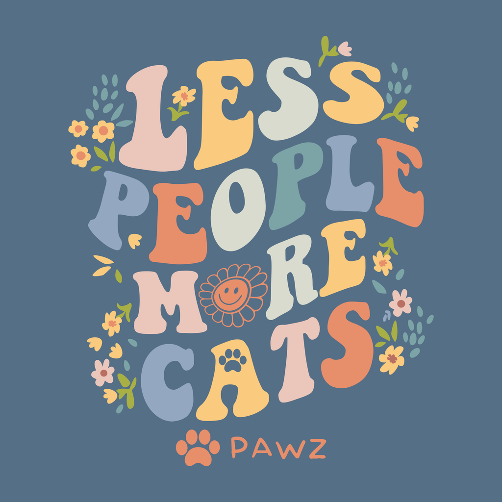 Less People More Cats (Adult Short Sleeve T-Shirt) Hoodie, Sweatshirt | CoreVibeTees.com (Image 3)
