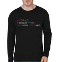 Const Life Black Full Sleeve T-Shirt Hoodie, Sweatshirt | CoreVibeTees.com