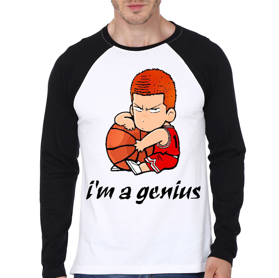 Raglan â€œSlam Dunkâ€ Genius T-Shirt Hoodie, Sweatshirt | CoreVibeTees.com