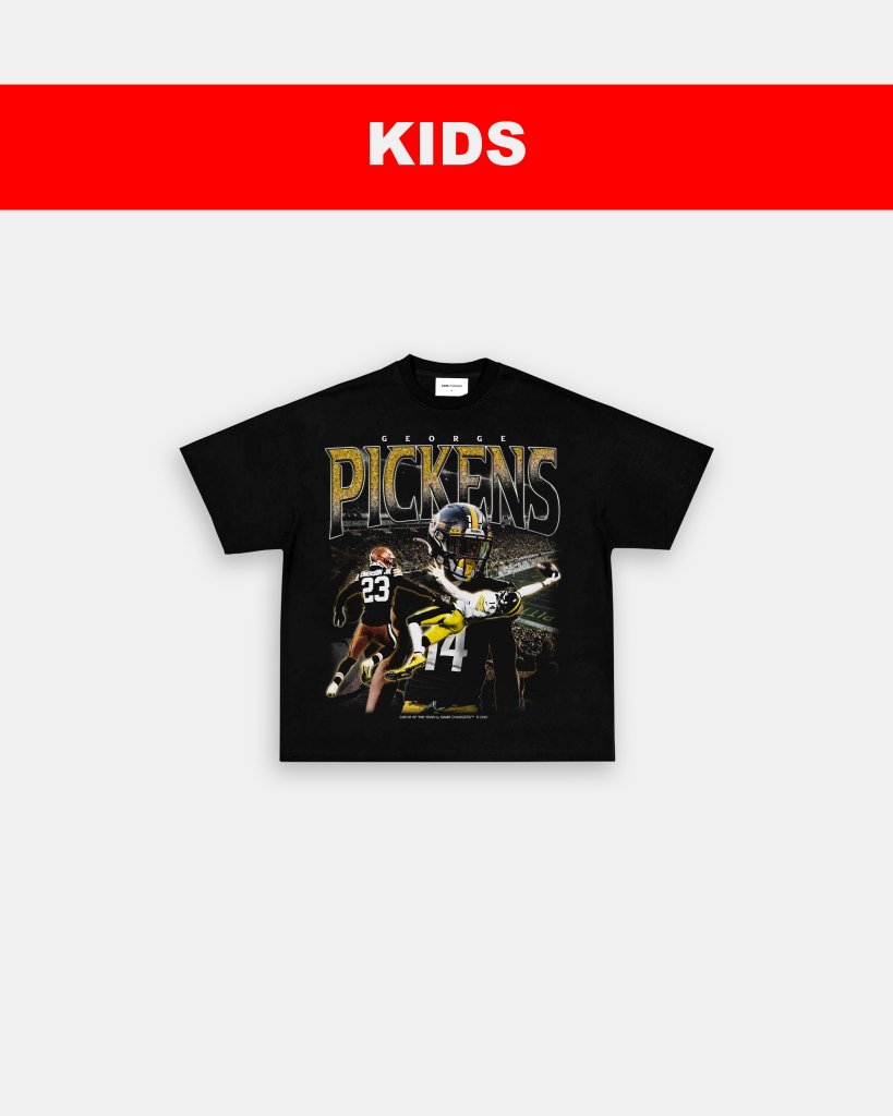 GEORGE PICKENS - CATCH OTY - KIDS TEE Hoodie, Sweatshirt | CoreVibeTees.com (Image 1)