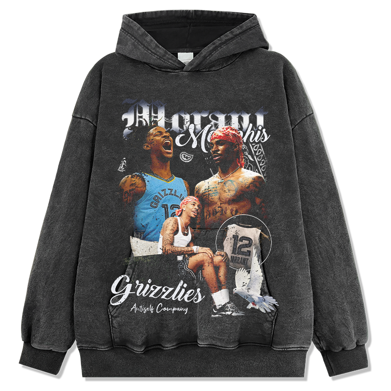 Ja Morant HOODIE NBA 2024 T-Shirts, Sweatshirt | CoreVibeTees.com (Image 3)