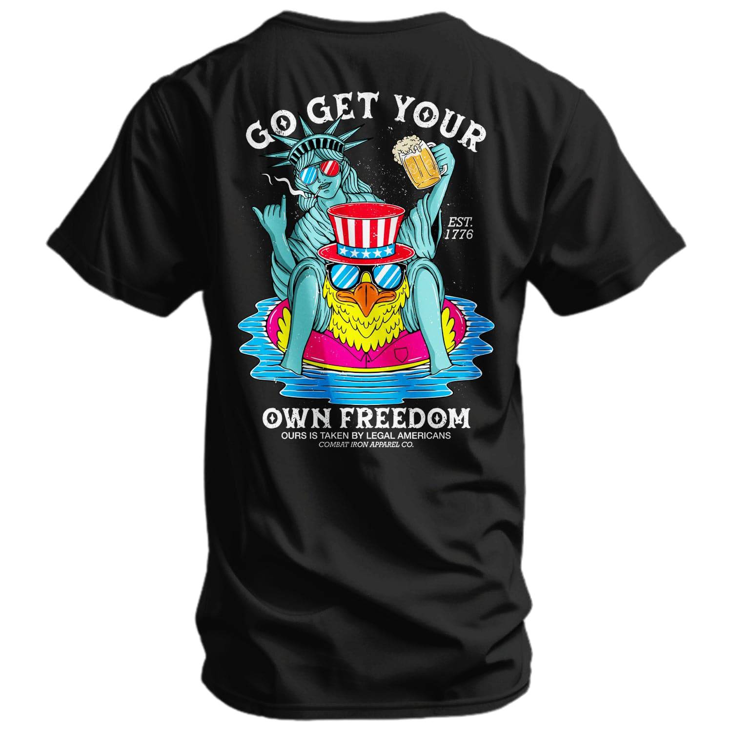 Get Your Own Freedom Men's T-Shirt Hoodie, Sweatshirt | CoreVibeTees.com (Image 1)