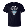Quinn Pratt Merch Daily Shit Storm Surviver T-Shirt Gifts For Fans Unique Gift for Southern Men Hoodie, Sweatshirt