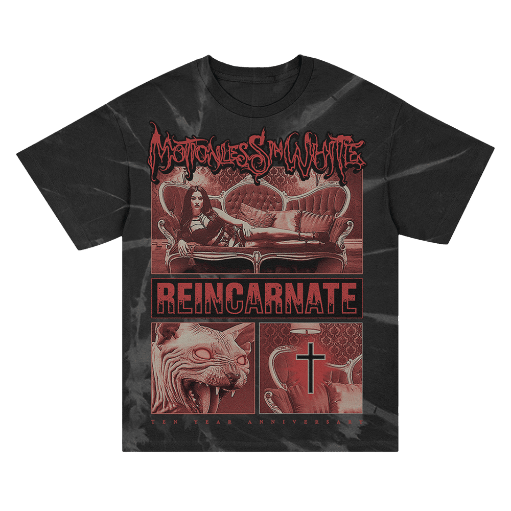 Motionless In White Merch Motionless In White Evil Eyes Reincarnate 10 Year Anniversary T-Shirt Hoodie, Sweatshirt