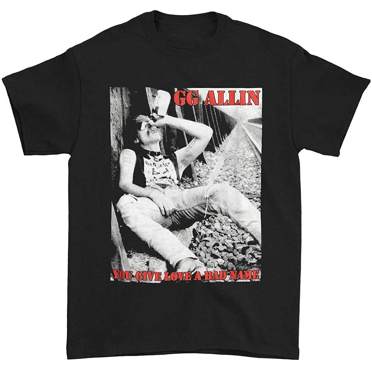 GG Allin You Give Love a Bad Name T-Shirt Hoodie, Sweatshirt | CoreVibeTees.com