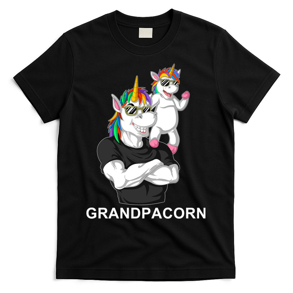 Grandpacorn Grandpa Unicorn T-Shirt Hoodie, Sweatshirt | CoreVibeTees.com