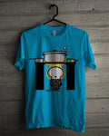 Ghost Cook Sky Blue Tee Hoodie, Sweatshirt | CoreVibeTees.com