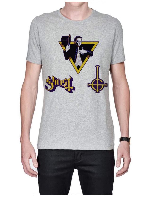Ghost BC Band Grey T-Shirt Hoodie, Sweatshirt | CoreVibeTees.com
